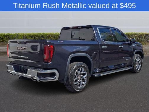 Titanium Rush Metallic 2022 GMC Sierra 1500 SLT