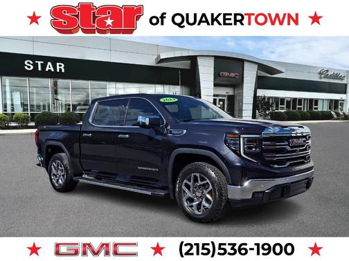 Titanium Rush Metallic 2022 GMC Sierra 1500 SLT