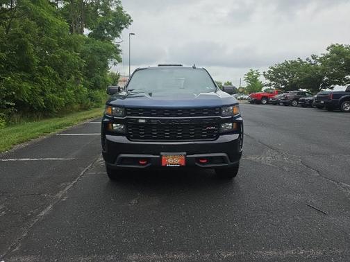 Blue Metallic 2021 Chevrolet Silverado 1500 Custom Trail Boss