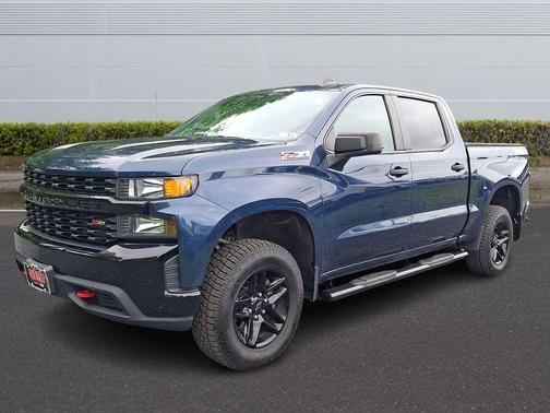 Northsky Blue Metallic 2021 Chevrolet Silverado 1500 Custom Trail Boss