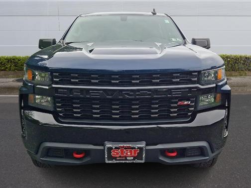 Northsky Blue Metallic 2021 Chevrolet Silverado 1500 Custom Trail Boss