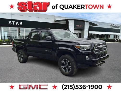 Black 2016 Toyota Tacoma TRD Sport