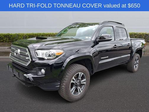 Black 2016 Toyota Tacoma TRD Sport