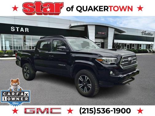 Black 2016 Toyota Tacoma TRD Sport