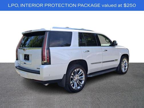 Crystal White Tricoat 2018 Cadillac Escalade Luxury