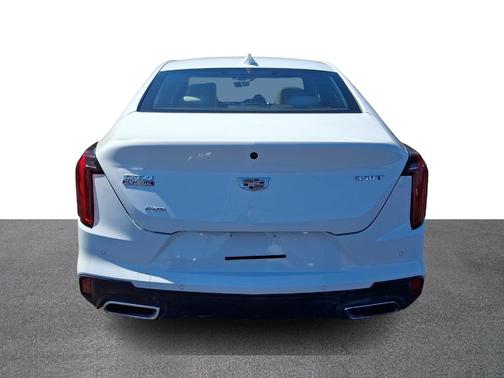 Summit White 2023 Cadillac CT4 Premium Luxury