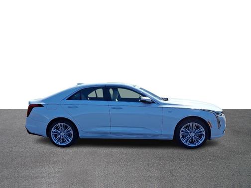 Summit White 2023 Cadillac CT4 Premium Luxury