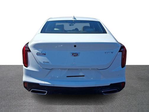 Summit White 2023 Cadillac CT4 Premium Luxury