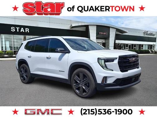 Summit White 2024 GMC Acadia Elevation