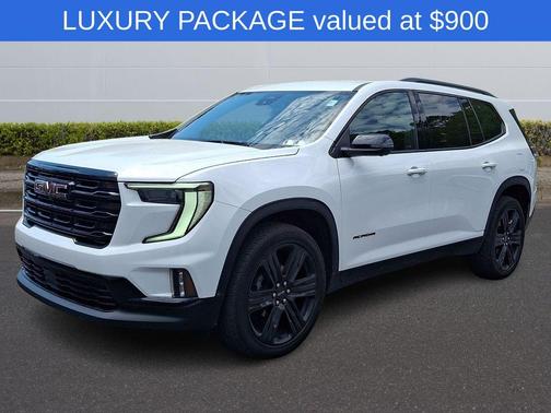 Summit White 2024 GMC Acadia Elevation