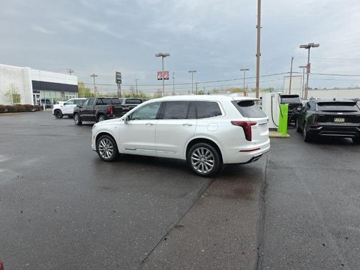 Crystal White 2023 Cadillac XT6 Premium Luxury AWD