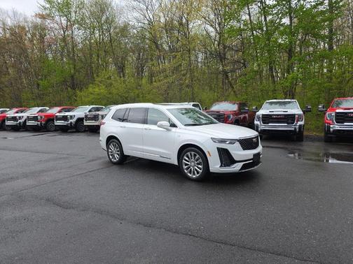 Crystal White 2023 Cadillac XT6 Premium Luxury AWD