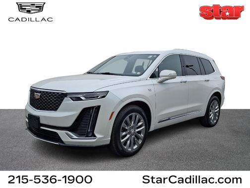 Crystal White Tricoat 2023 Cadillac XT6 Premium Luxury AWD