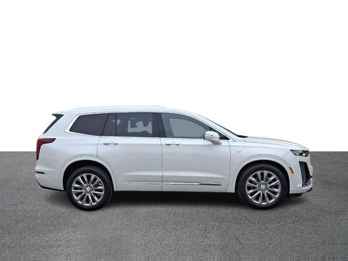 Crystal White Tricoat 2023 Cadillac XT6 Premium Luxury AWD