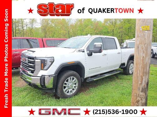 Summit White 2024 GMC Sierra 2500 SLT