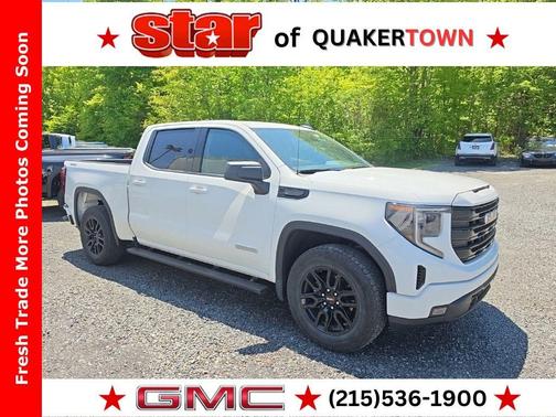 Summit White 2024 GMC Sierra 1500 Elevation