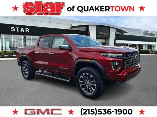 Red 2026 GMC Canyon Denali