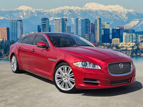 Italian Racing Red 2015 Jaguar XJ XJL Portfolio