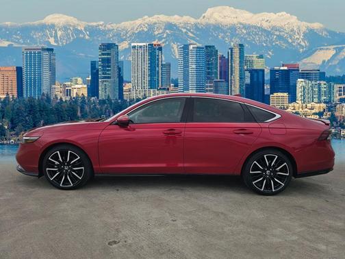 Radiant Red Metallic 2024 Honda Accord Hybrid Touring