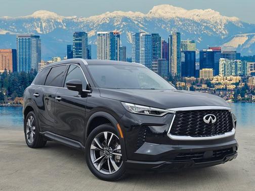 Mineral Black 2023 INFINITI QX60 Luxe