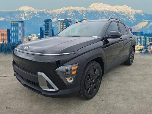 Abyss Black Pearl 2026 Hyundai KONA SEL Sport