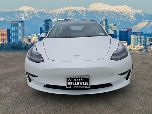 White 2021 Tesla Model 3 Standard Range Plus
