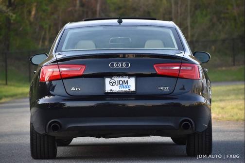 Black 2014 Audi A6 3.0T Premium Plus
