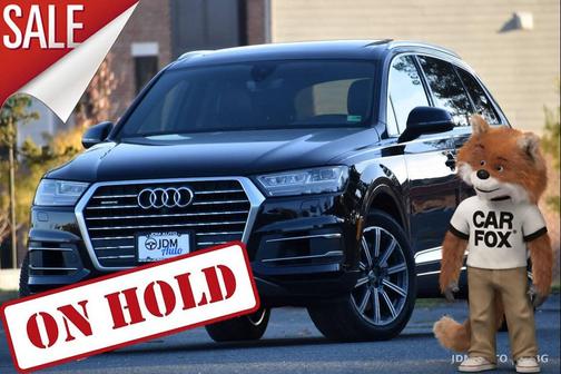Black 2017 Audi Q7 3.0T Premium