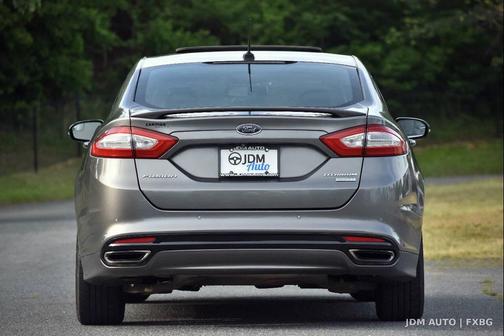 Gray 2014 Ford Fusion Titanium