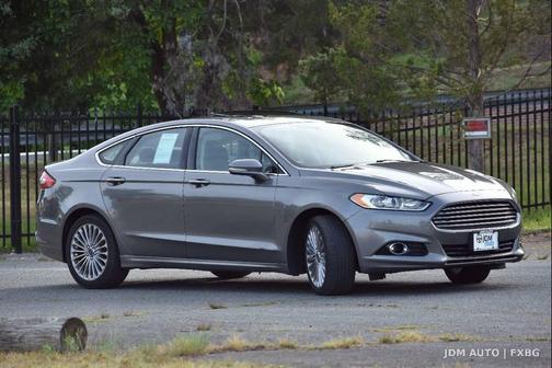 Gray 2014 Ford Fusion Titanium