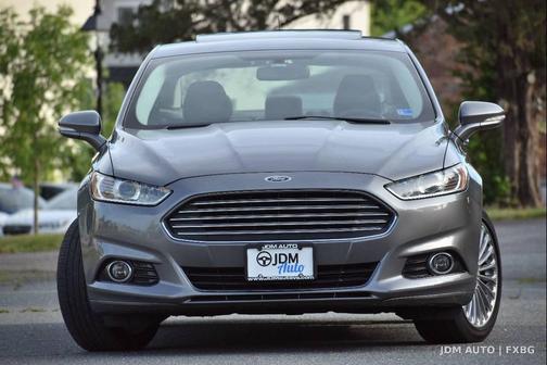 Gray 2014 Ford Fusion Titanium