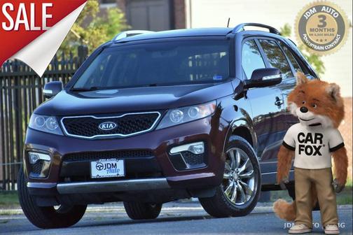 Burgundy 2012 Kia Sorento SX