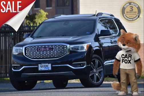 Black 2017 GMC Acadia Denali