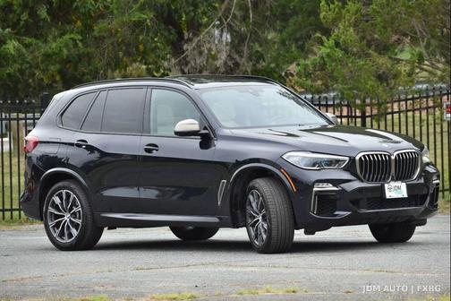 Blue 2020 BMW X5 M50i