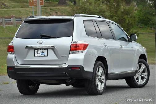 Silver 2012 Toyota Highlander Limited