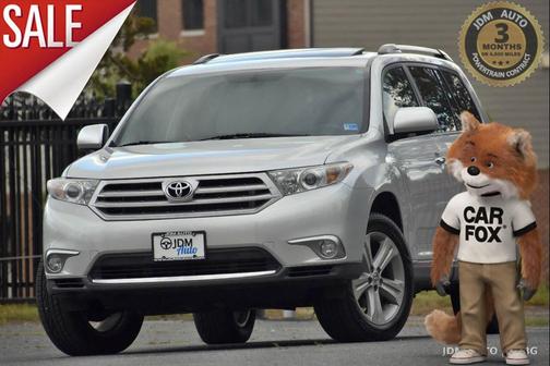 Silver 2012 Toyota Highlander Limited