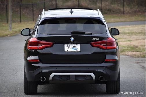 Black 2018 BMW X3 xDrive30i