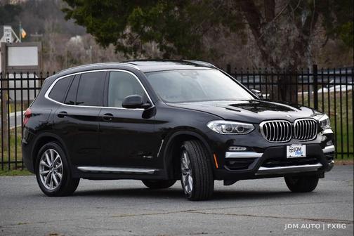 Black 2018 BMW X3 xDrive30i