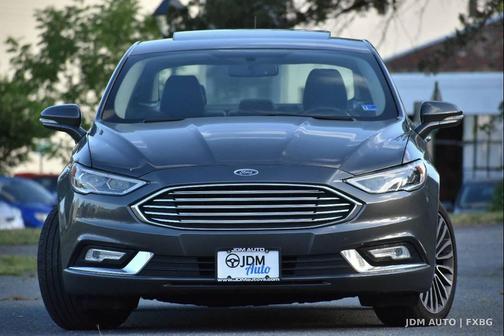Gray 2018 Ford Fusion Titanium