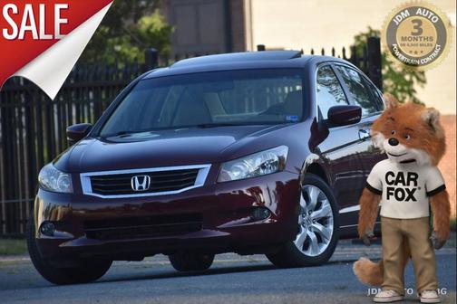 Burgundy 2009 Honda Accord EX-L
