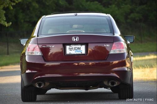 Burgundy 2009 Honda Accord EX-L
