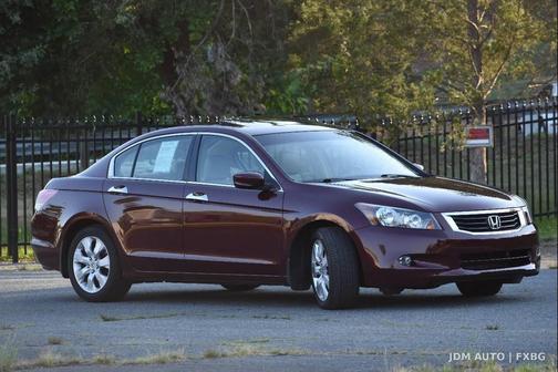 Burgundy 2009 Honda Accord EX-L