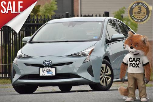 Blue 2017 Toyota Prius Two