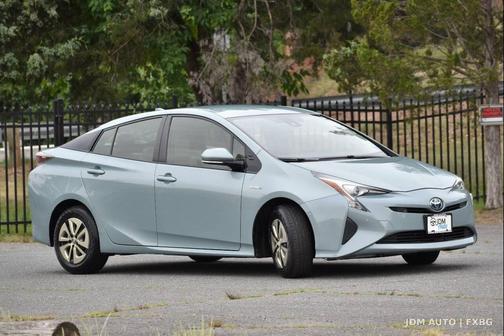 Blue 2017 Toyota Prius Two