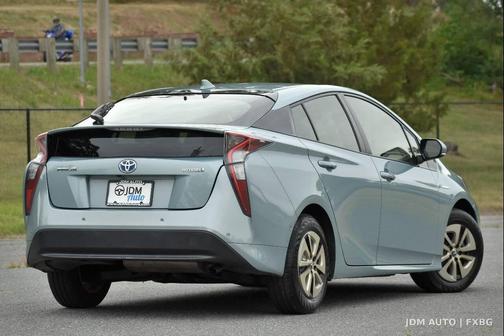 Blue 2017 Toyota Prius Two
