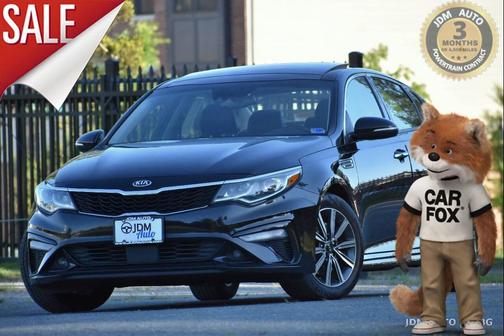 Black 2019 Kia Optima EX