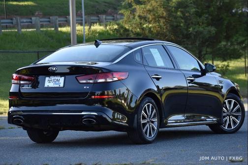Black 2019 Kia Optima EX