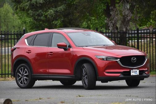 Red 2017 Mazda CX-5 Grand Touring