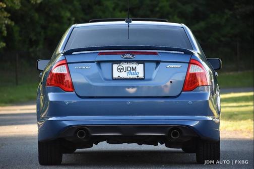 Blue 2010 Ford Fusion Sport