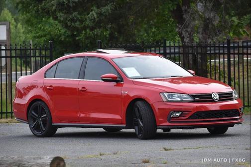 Red 2016 Volkswagen Jetta 2.0T GLI SEL